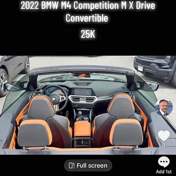 2022 BMW M4 Competition M X Drive Convertible