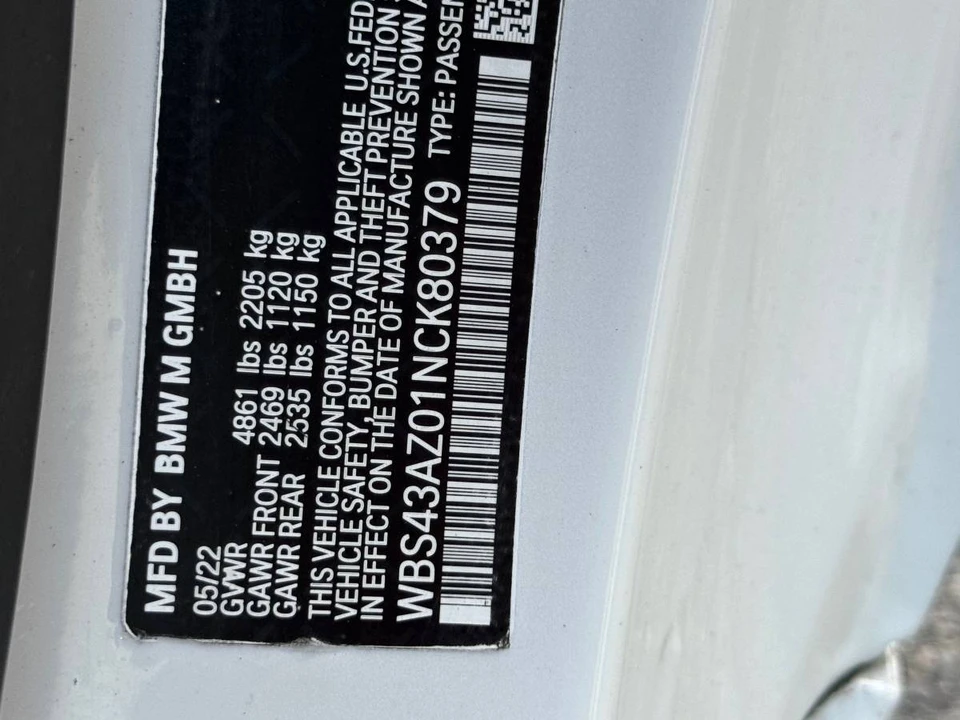 2022 BMW G82/G83 M4 - Image 14 of 20
