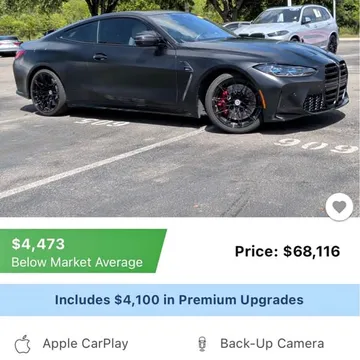 2022 BMW M4 Coupe