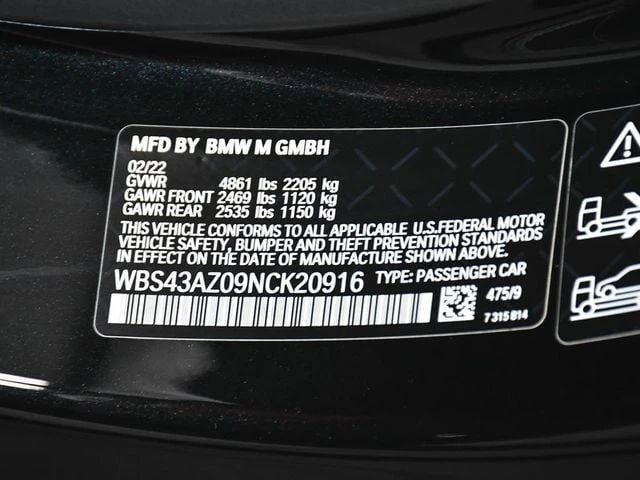 2022 BMW G82/G83 M4 - Image 12 of 31