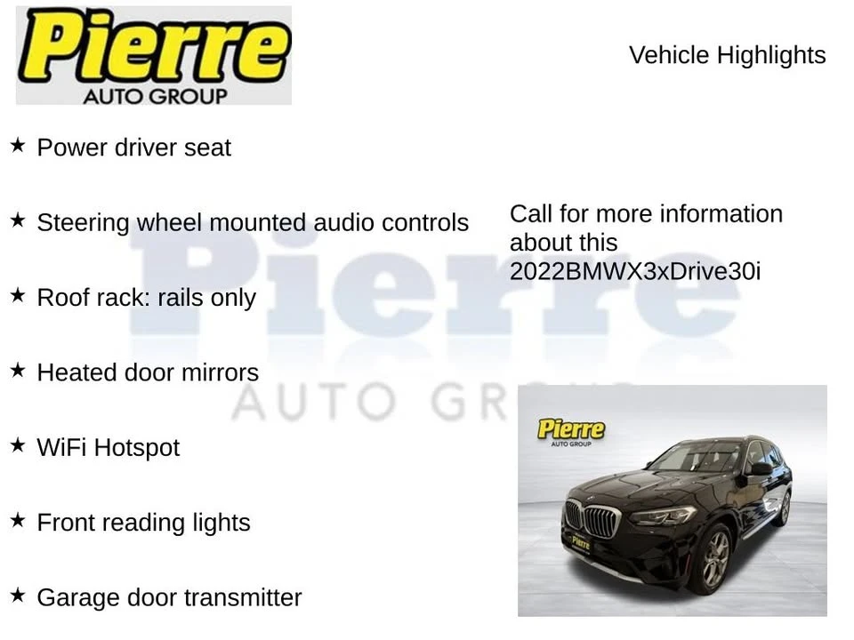 2022 BMW G01 X3 - Image 14 of 20