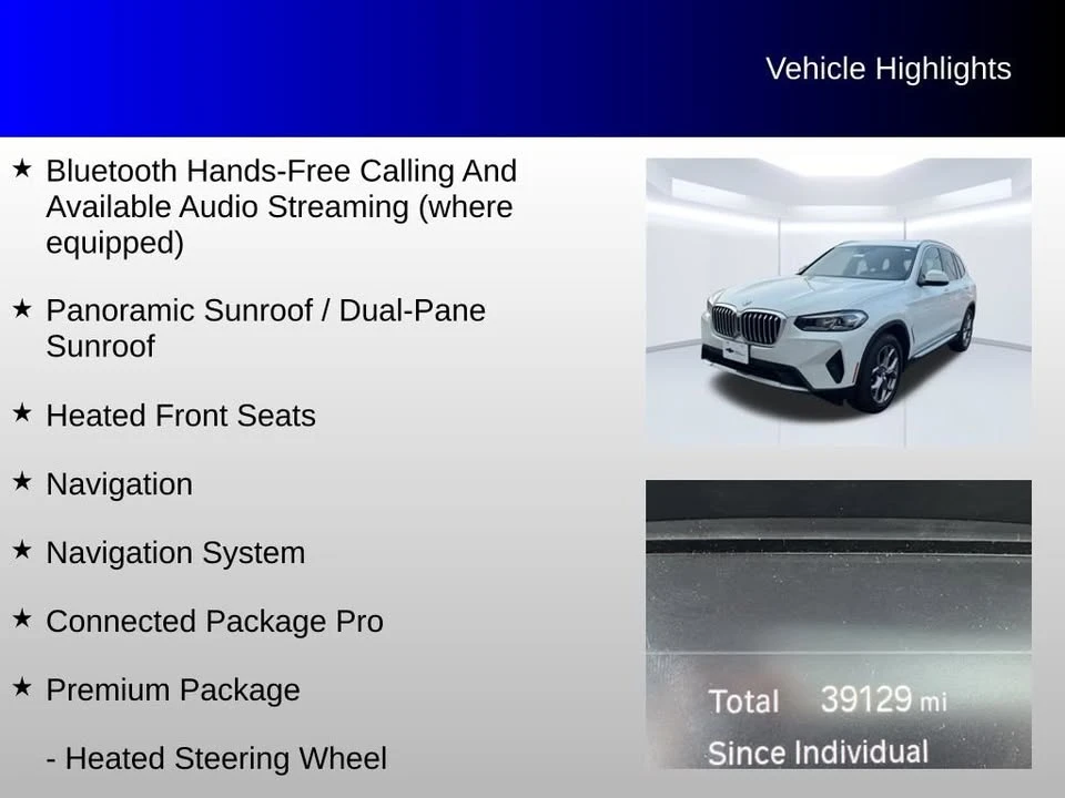 2022 BMW G01 X3 - Image 8 of 20
