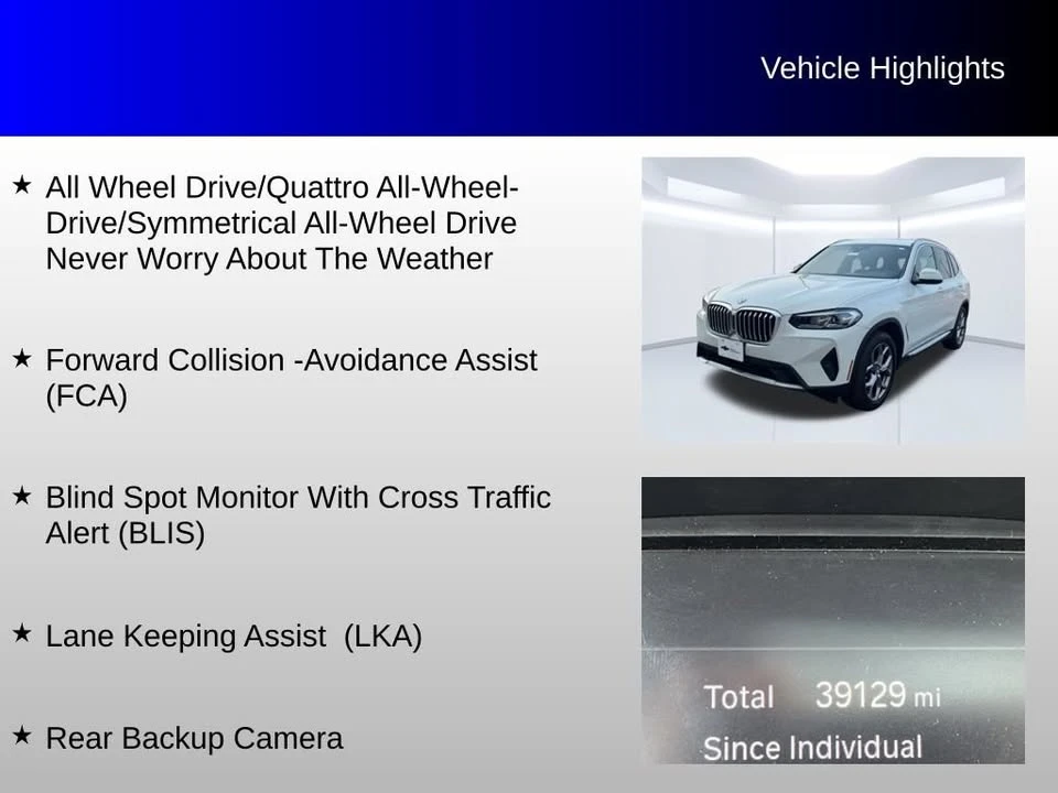 2022 BMW G01 X3 - Image 4 of 20
