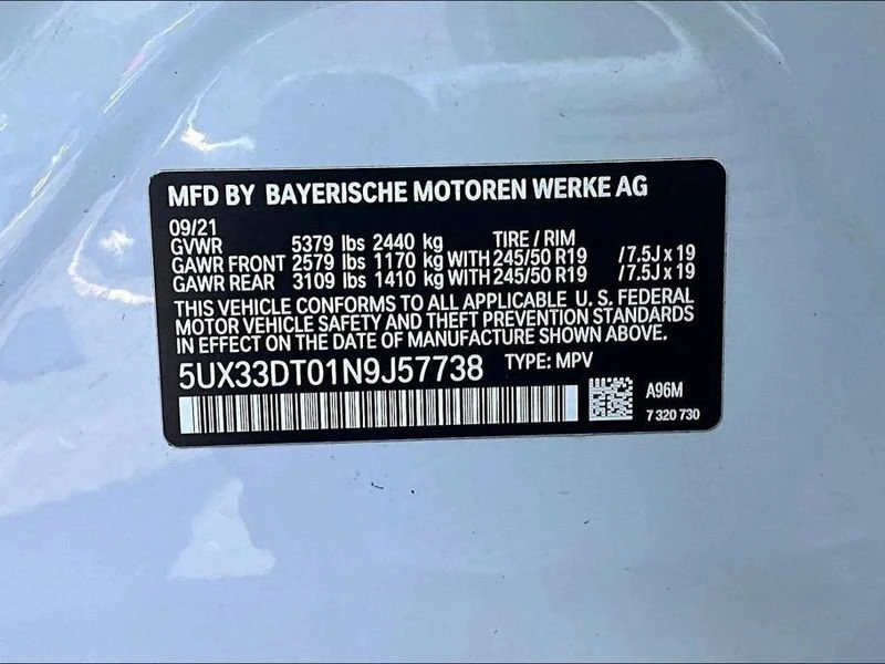 2022 BMW G02 X4 - Image 18 of 20
