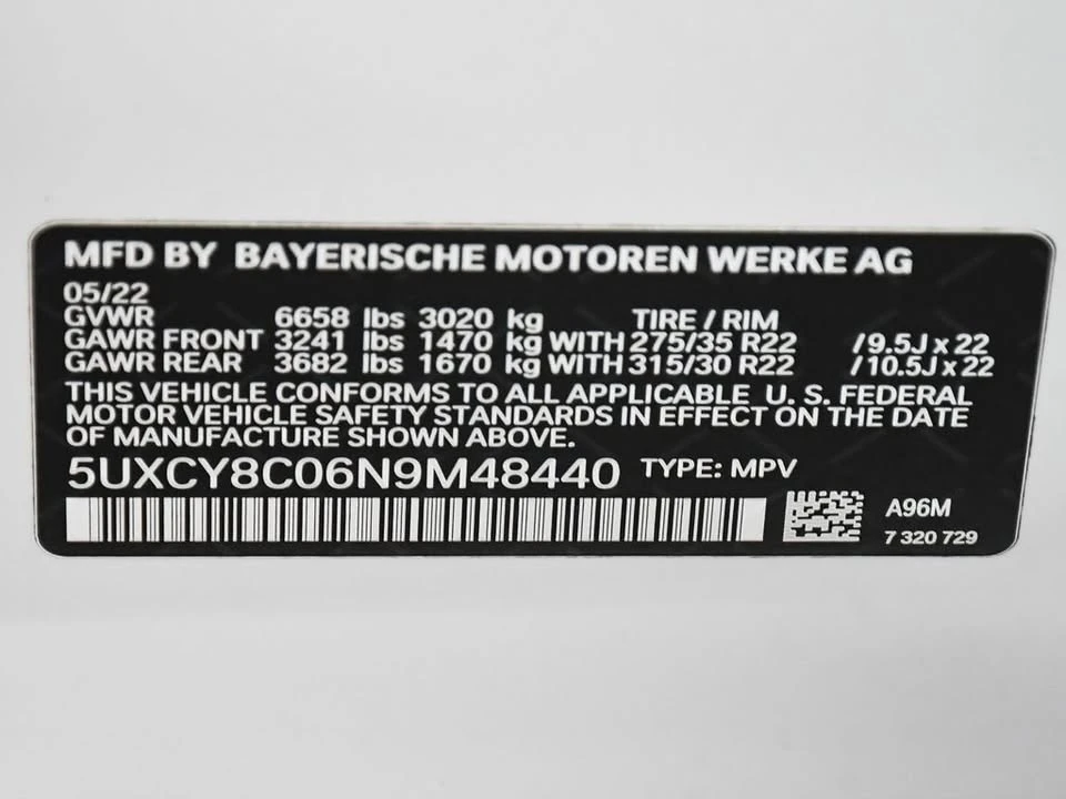 2022 BMW G06 X6 - Image 20 of 20