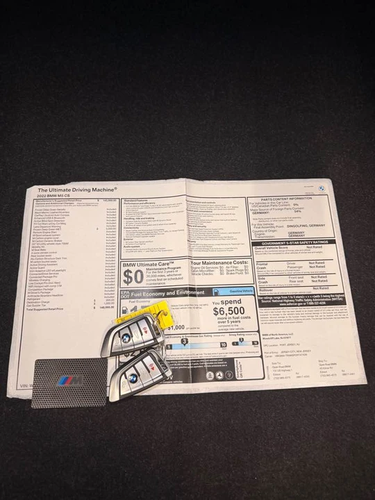 2022 BMW F90 M5 - Image 21 of 21
