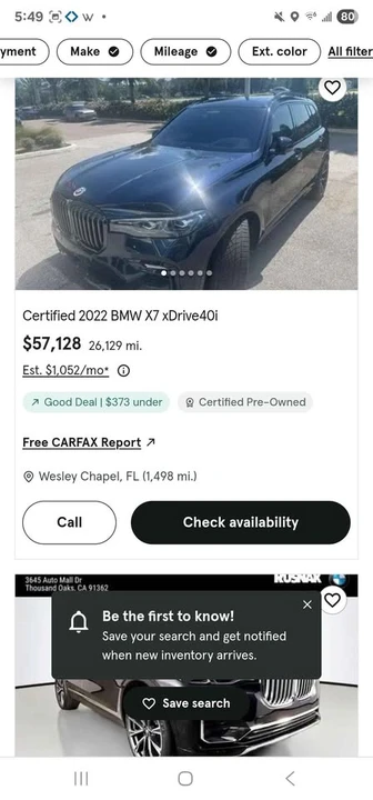 2022 BMW G07 X7 - Image 14 of 17
