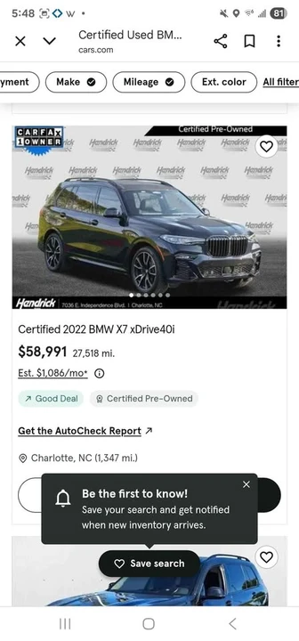 2022 BMW G07 X7 - Image 16 of 17