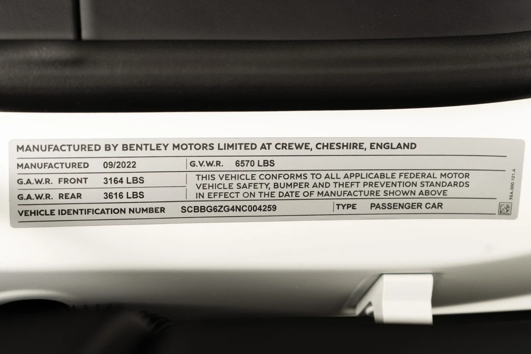 2022 Bentley Continental - Image 20 of 21