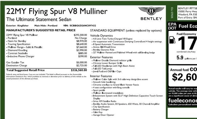 2022 Bentley Continental - Image 8 of 31