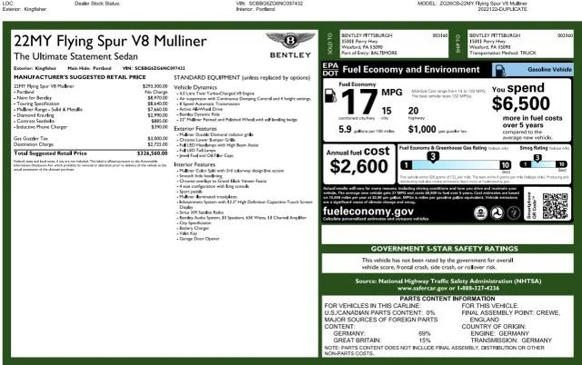 2022 Bentley Continental - Image 7 of 31