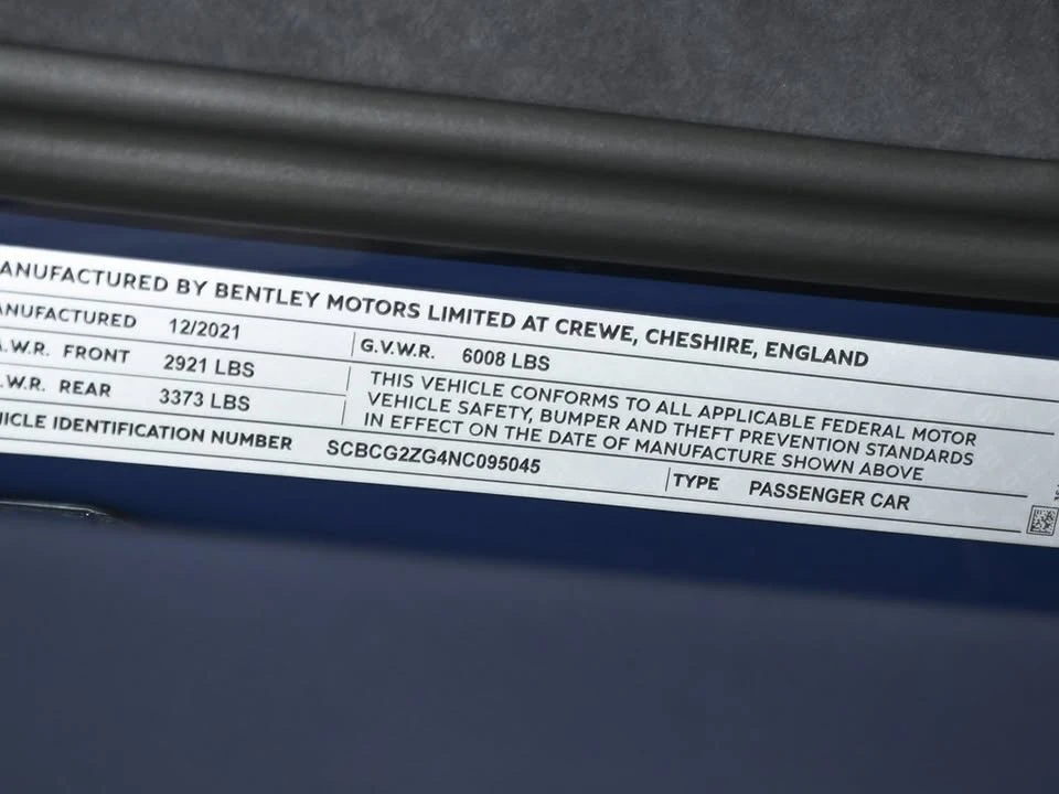 2022 Bentley Continental GT 3rd Gen - Image 16 of 16