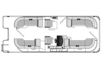 2022 Bentley Navigator 240 Pontoon 24'