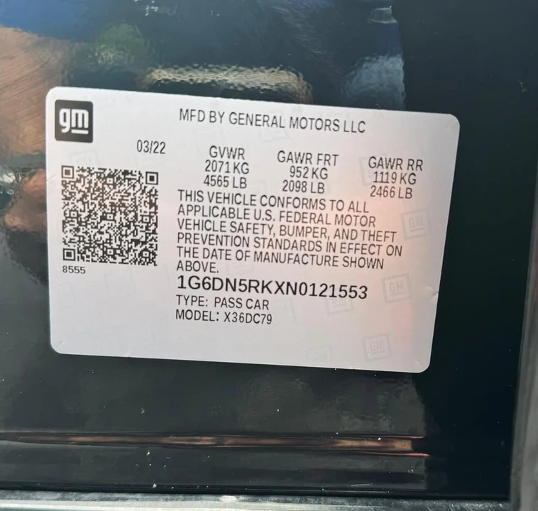 2022 Cadillac CT5 - Image 10 of 10
