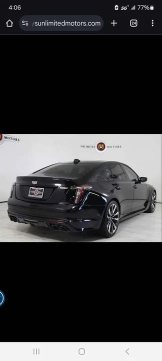 2022 Cadillac CT5-V Blackwing - Image 4 of 4