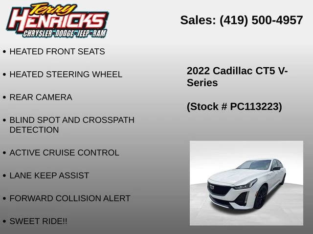 2022 Cadillac CT5-V - Image 12 of 13