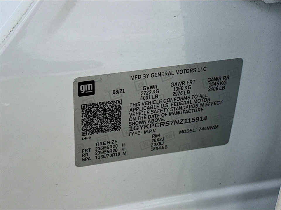 2022 Cadillac XT6 - Image 14 of 14
