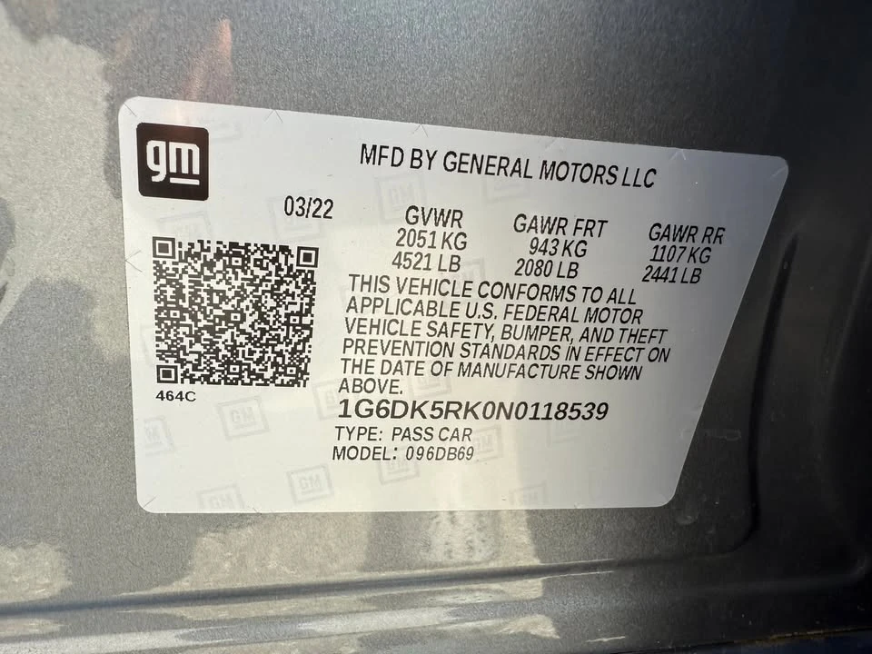 2022 Cadillac CT4 - Image 20 of 20