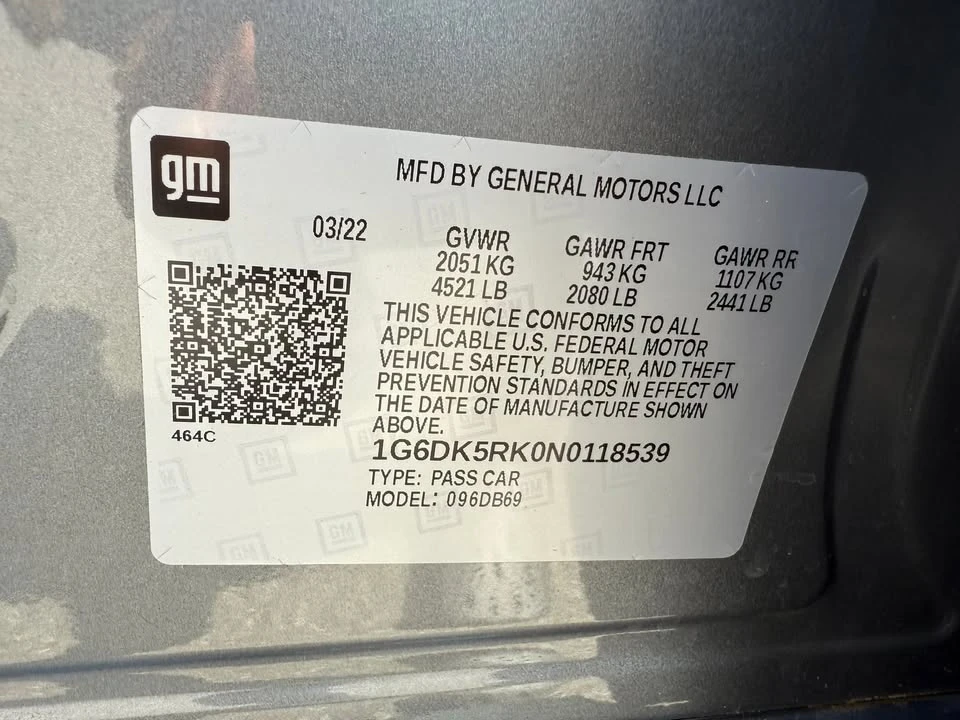 2022 Cadillac CT4 - Image 20 of 20