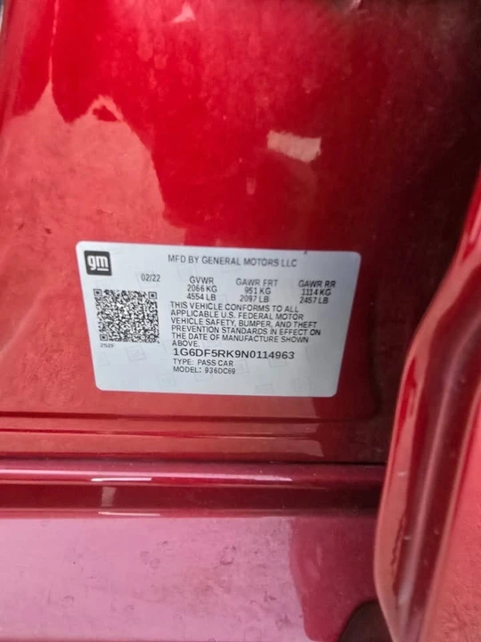 2022 Cadillac CT4 - Image 15 of 15