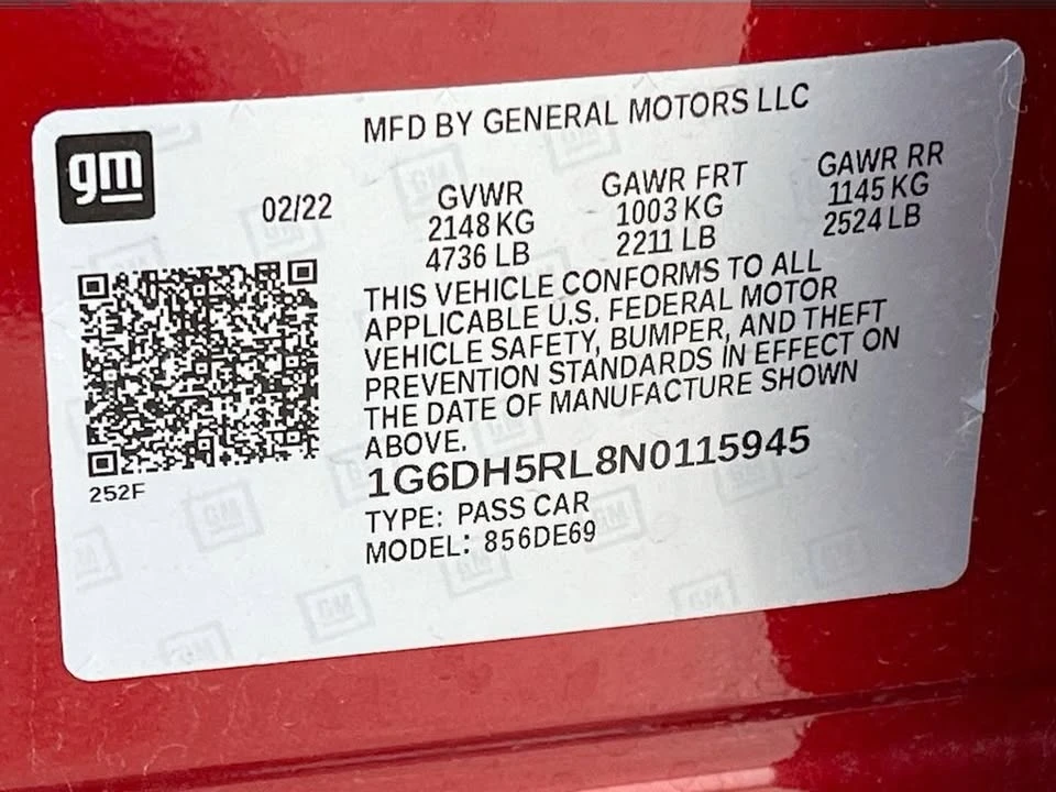 2022 Cadillac CT4-V - Image 20 of 20