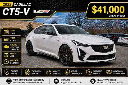 2022 Cadillac CT5-V V-Series Blackwing
