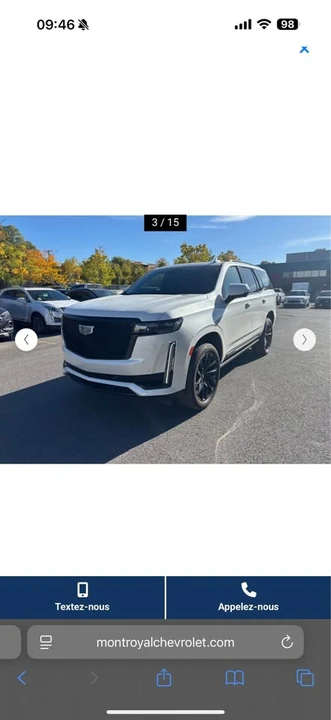 2022 Cadillac Escalade 5th Gen - Image 2 of 2