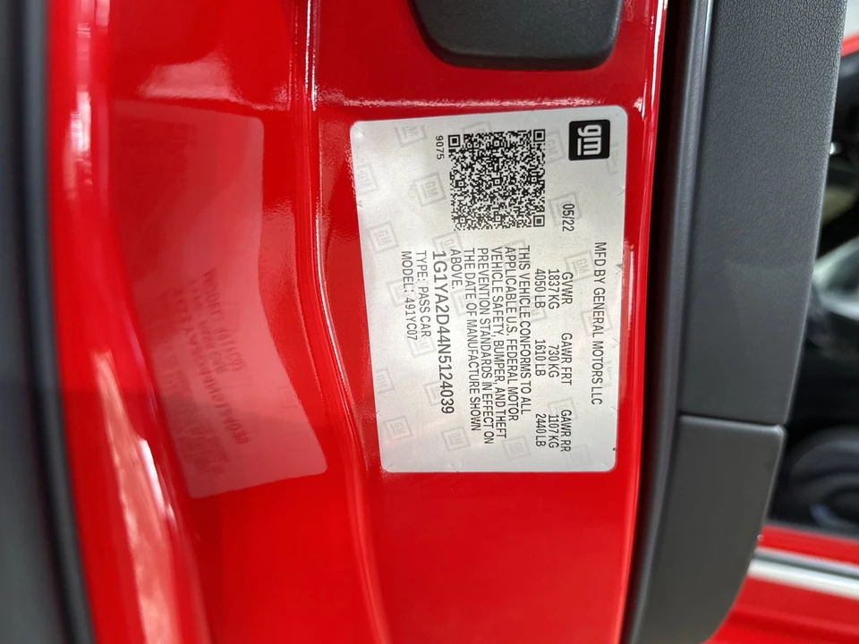 2022 Chevrolet Corvette C8 - Image 31 of 31