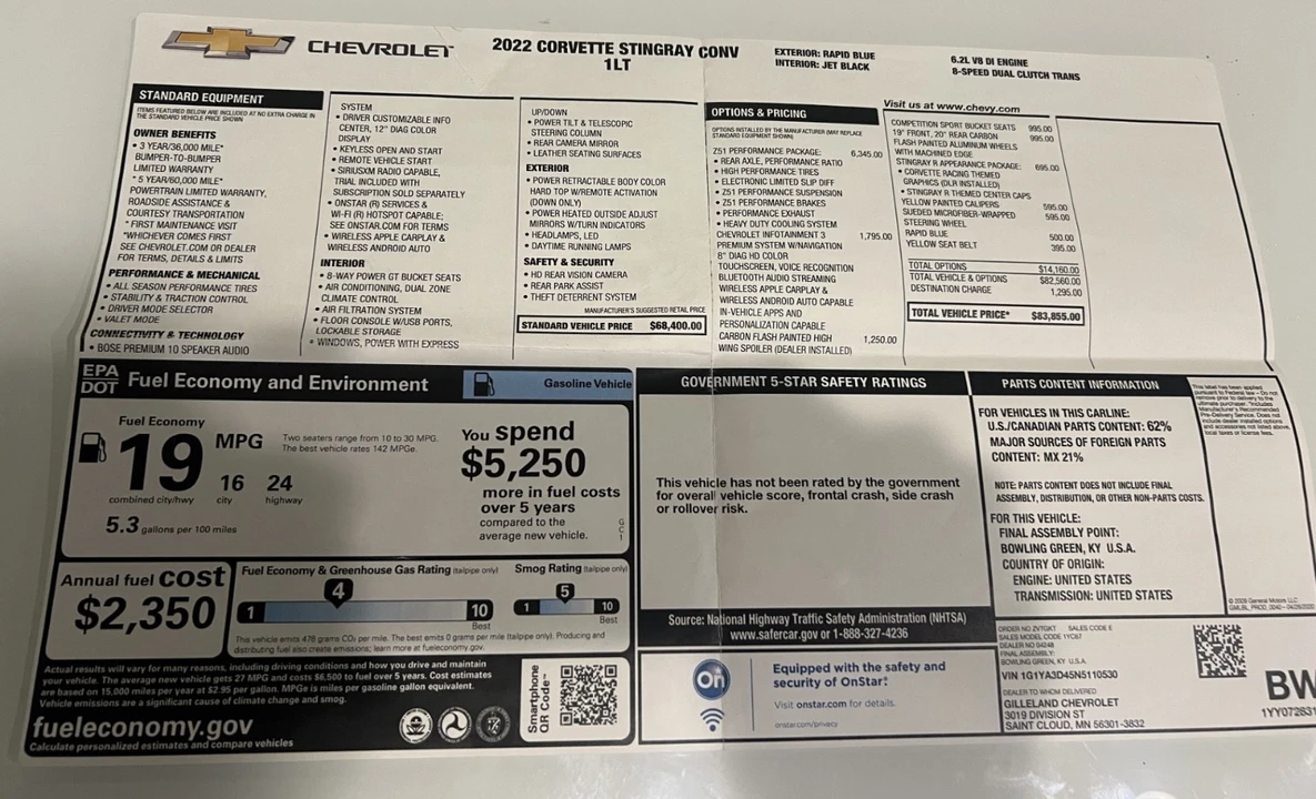 2022 Chevrolet Corvette C8 - Image 30 of 30