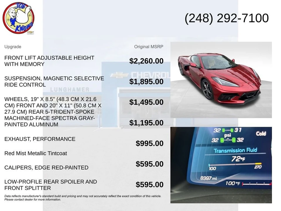2022 Chevrolet Corvette C8 - Image 5 of 12