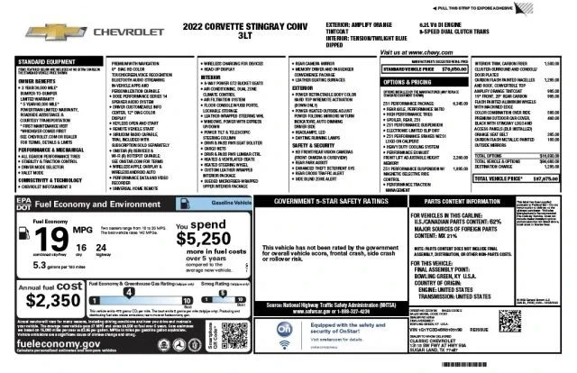 2022 Chevrolet Corvette C8 - Image 7 of 12
