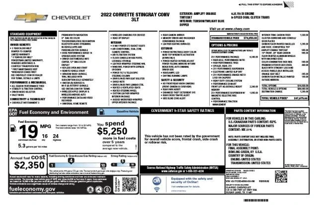 2022 Chevrolet Corvette C8 - Image 7 of 12