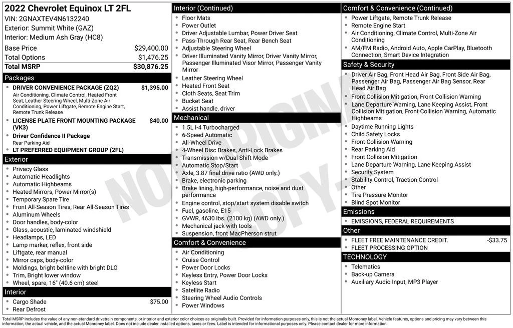 2022 Chevrolet Equinox - Image 4 of 21