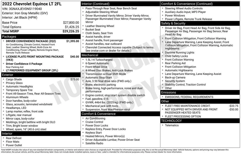 2022 Chevrolet Equinox - Image 8 of 12