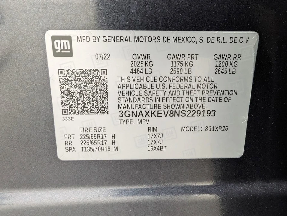 2022 Chevrolet Equinox - Image 23 of 27