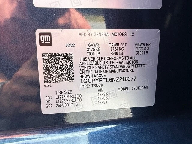2022 Chevrolet Silverado 4th Gen - Image 27 of 27