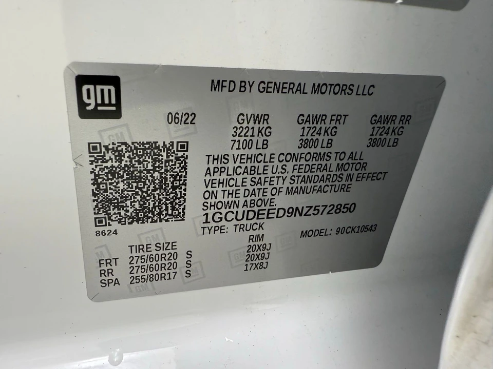2022 Chevrolet Silverado 4th Gen - Image 18 of 21