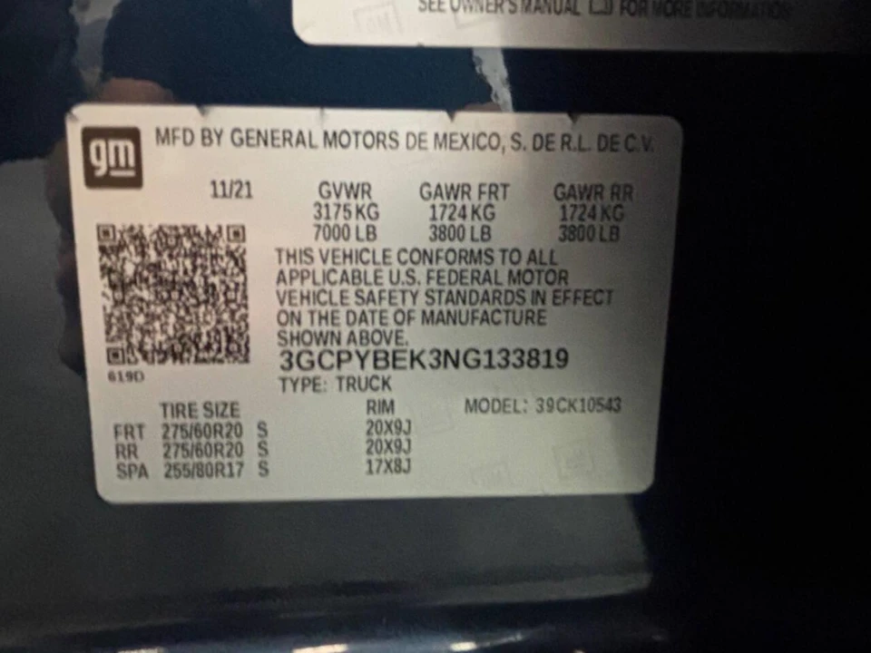 2022 Chevrolet Silverado 4th Gen - Image 28 of 31