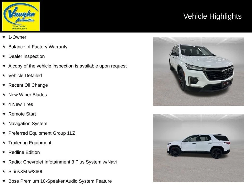 2022 Chevrolet Traverse - Image 2 of 12