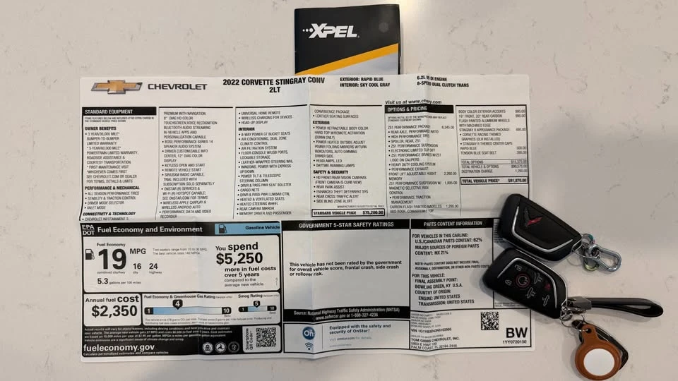 2022 Chevrolet Corvette C8 - Image 9 of 20