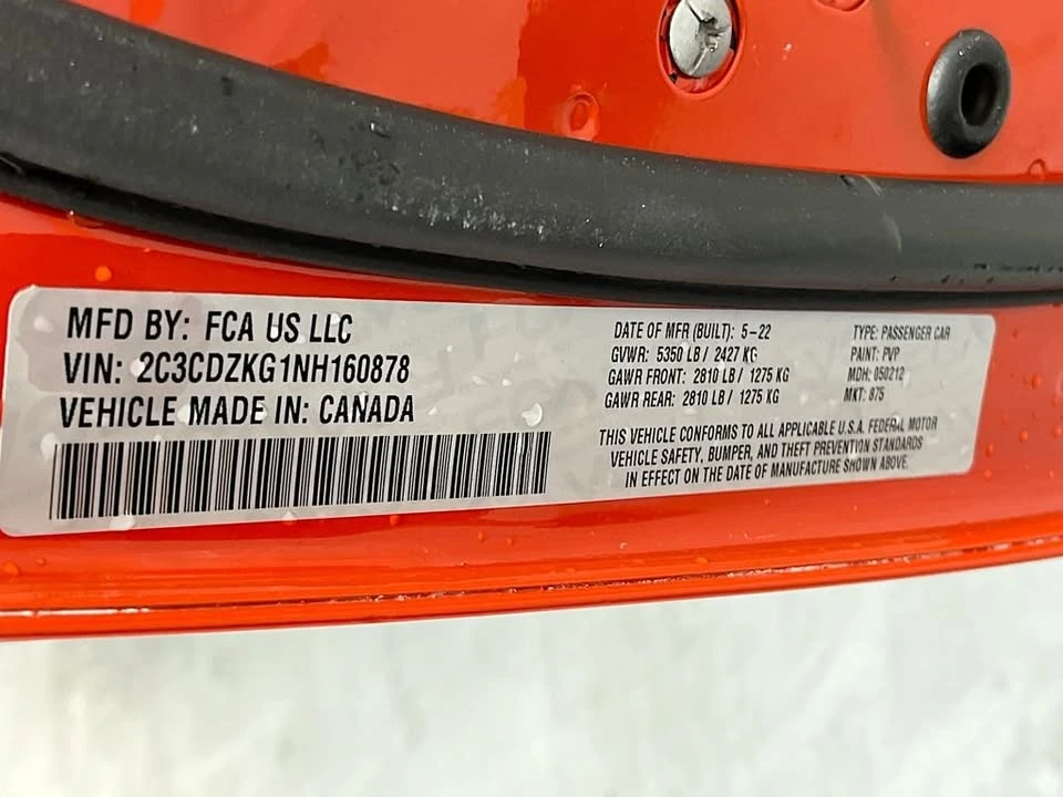 2022 Dodge Challenger 3rd Gen - Image 20 of 20