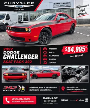 2022 Dodge Challenger Scat Pack 392
