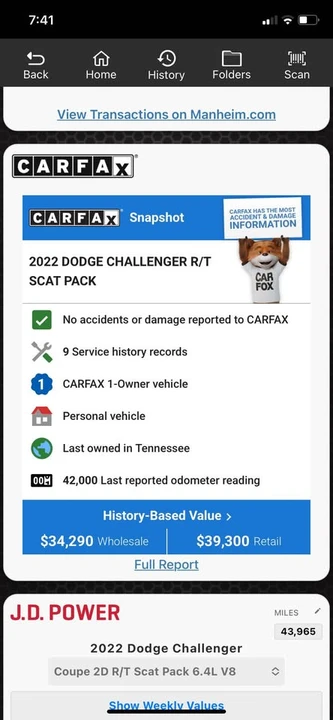 2022 Dodge Challenger SRT8 & 392 3rd Gen - Image 8 of 8
