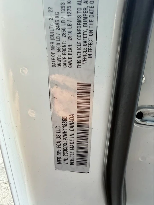 2022 Dodge Charger SRT Hellcat 7th Gen - Image 17 of 19