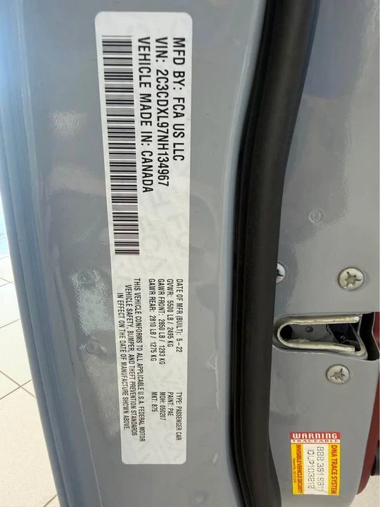 2022 Dodge Charger SRT Hellcat 7th Gen - Image 11 of 11