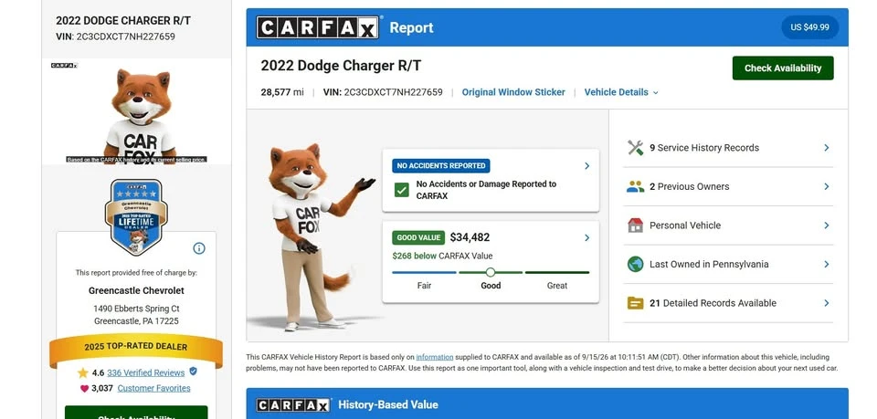 2022 Dodge Charger 7th Gen - Image 14 of 14