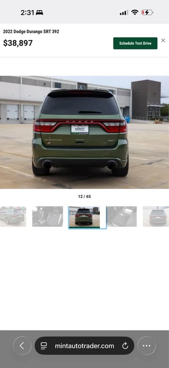 2022 Dodge Durango 3rd Gen - Image 6 of 16
