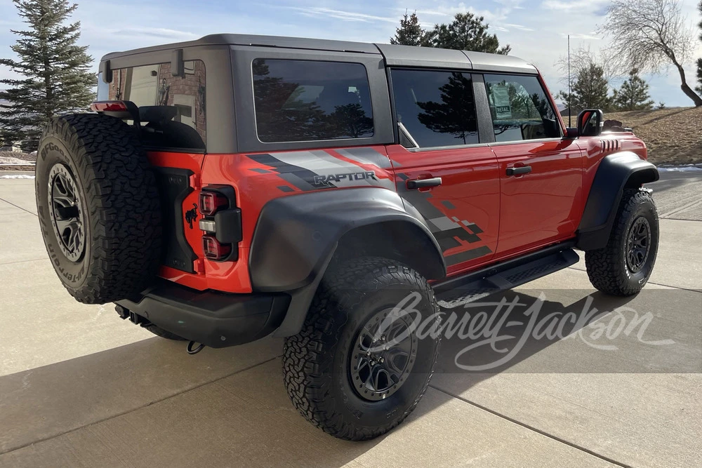 2022 Ford Bronco Raptor 6th Gen - Image 27 of 28