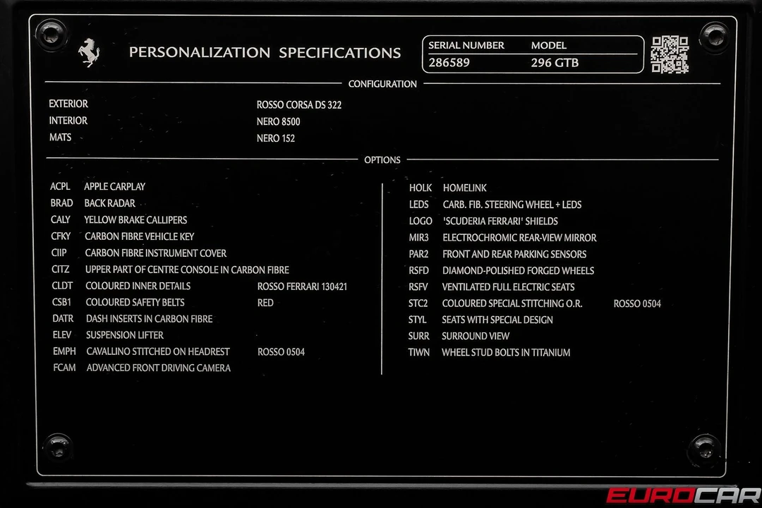2022 Ferrari 296 GTB - Image 11 of 31