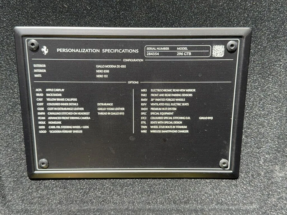 2022 Ferrari 296 GTB - Image 19 of 19